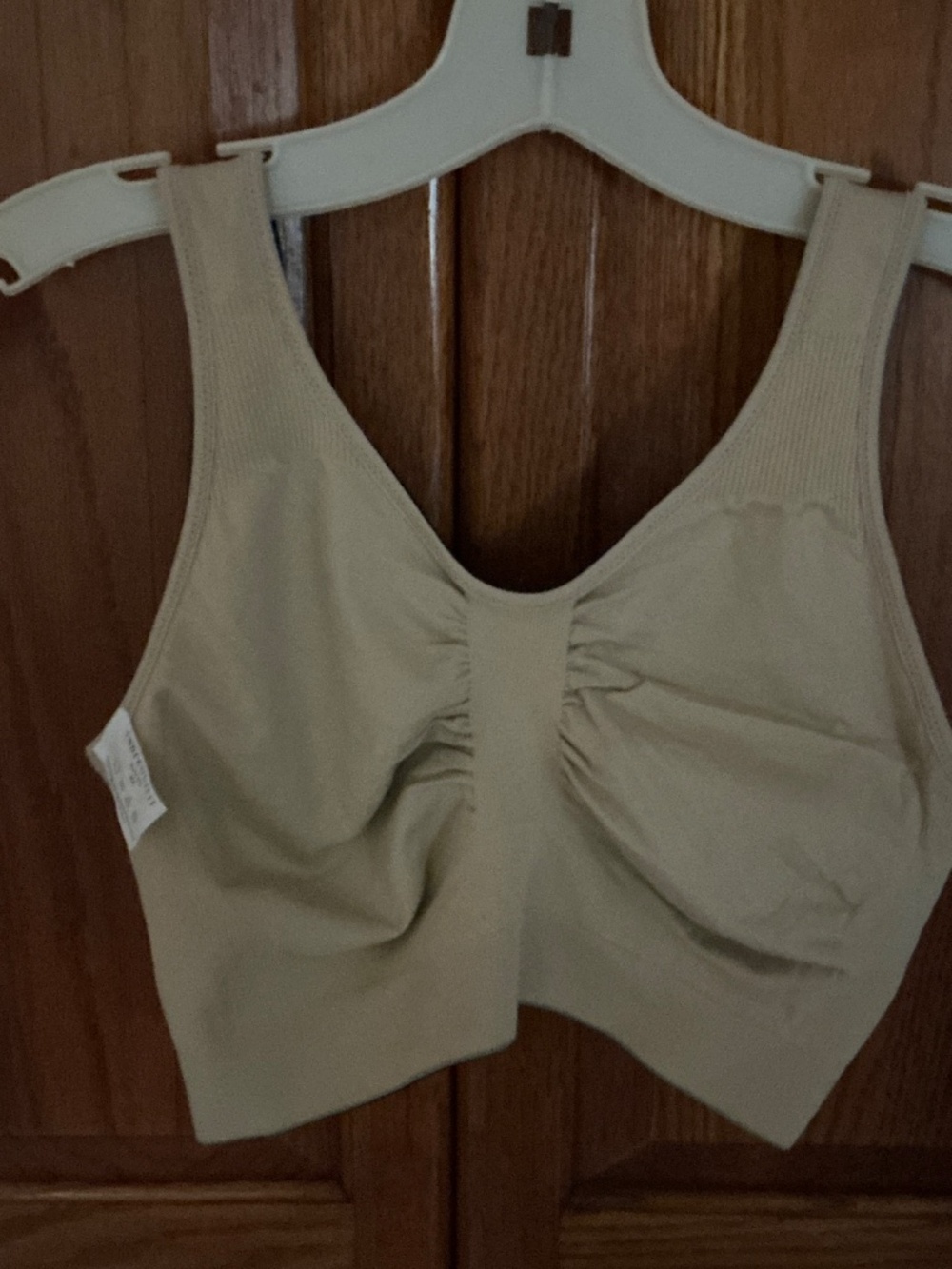 UNDEROUTFIT Reversible Tank Bralette Black & Nude 452 Size XL